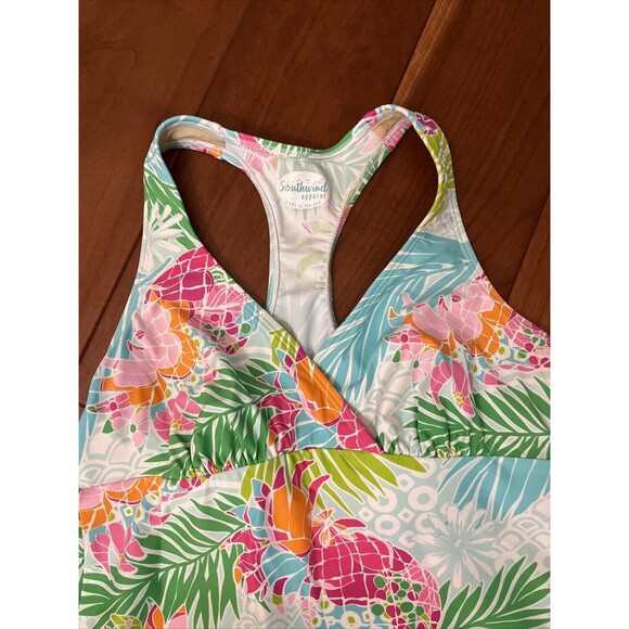 Southwind Apparel Short Dress Size XS UPF 50 (EF) Pineapples - Picture 4 of 8